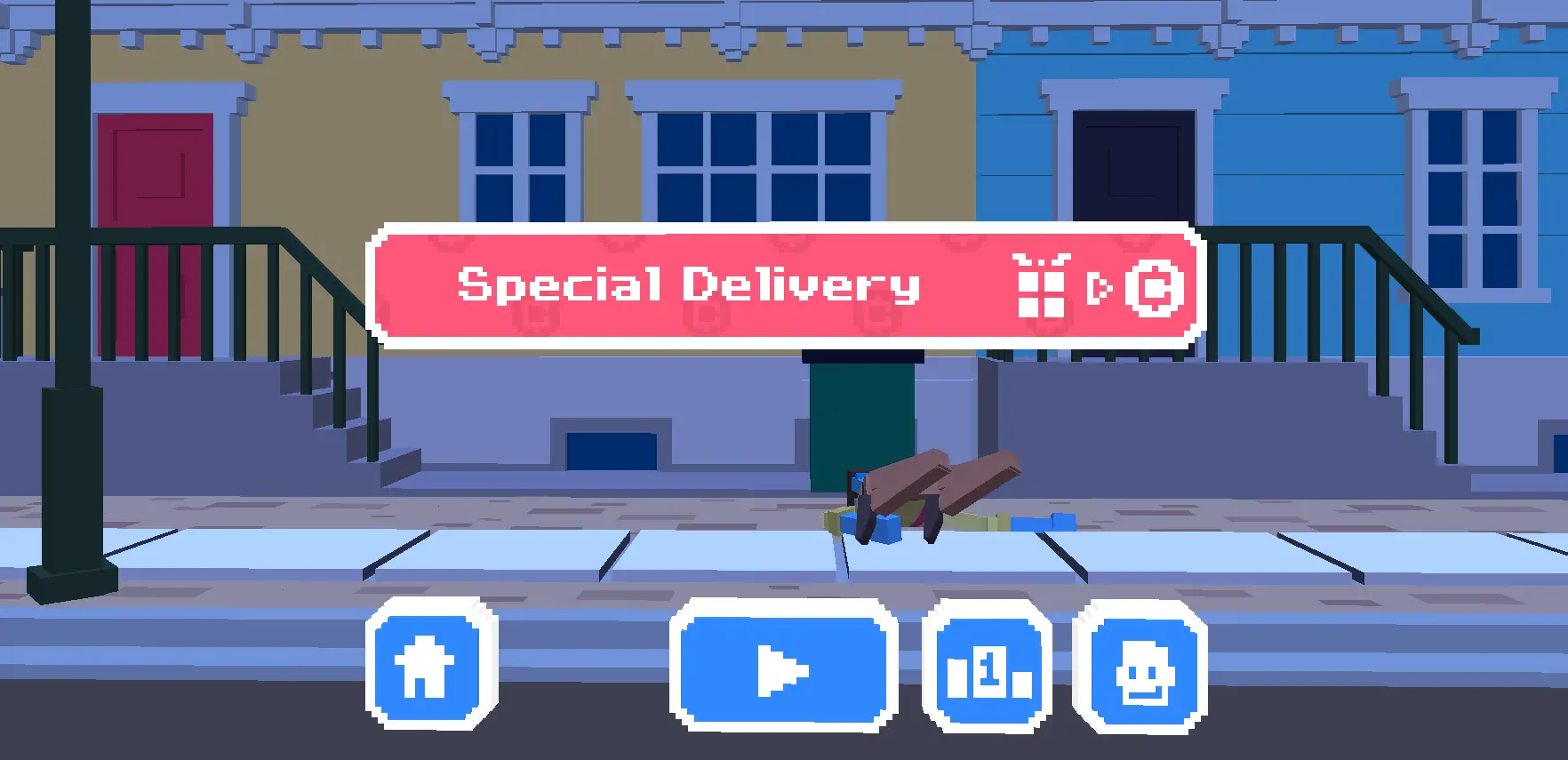 Wacky Steps game artwork